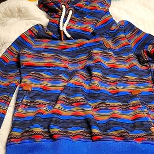 Wanakome hoodie aztec design size xl